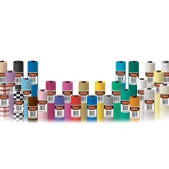 Party Central 100' White Lace Disposable Banquet Party Tablecloth Roll