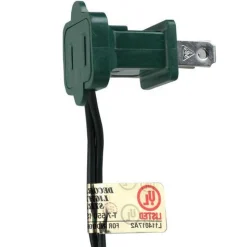 GKI/Bethlehem Lighting 35 White Led C6 Mini Christmas Lights - 16.7 Ft Green Wire