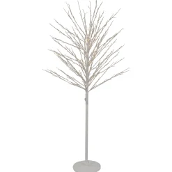 Northlight Twig Trees>5' White Led Lighted Christmas Twig Tree - Warm White Lights