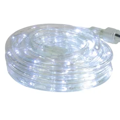 Northlight 18' White Led Outdoor Christmas Decor Rope Lights