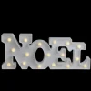 Wall & Door Decorations*Northlight 17" White 'Noel' Led Christmas Marquee Wall Sign