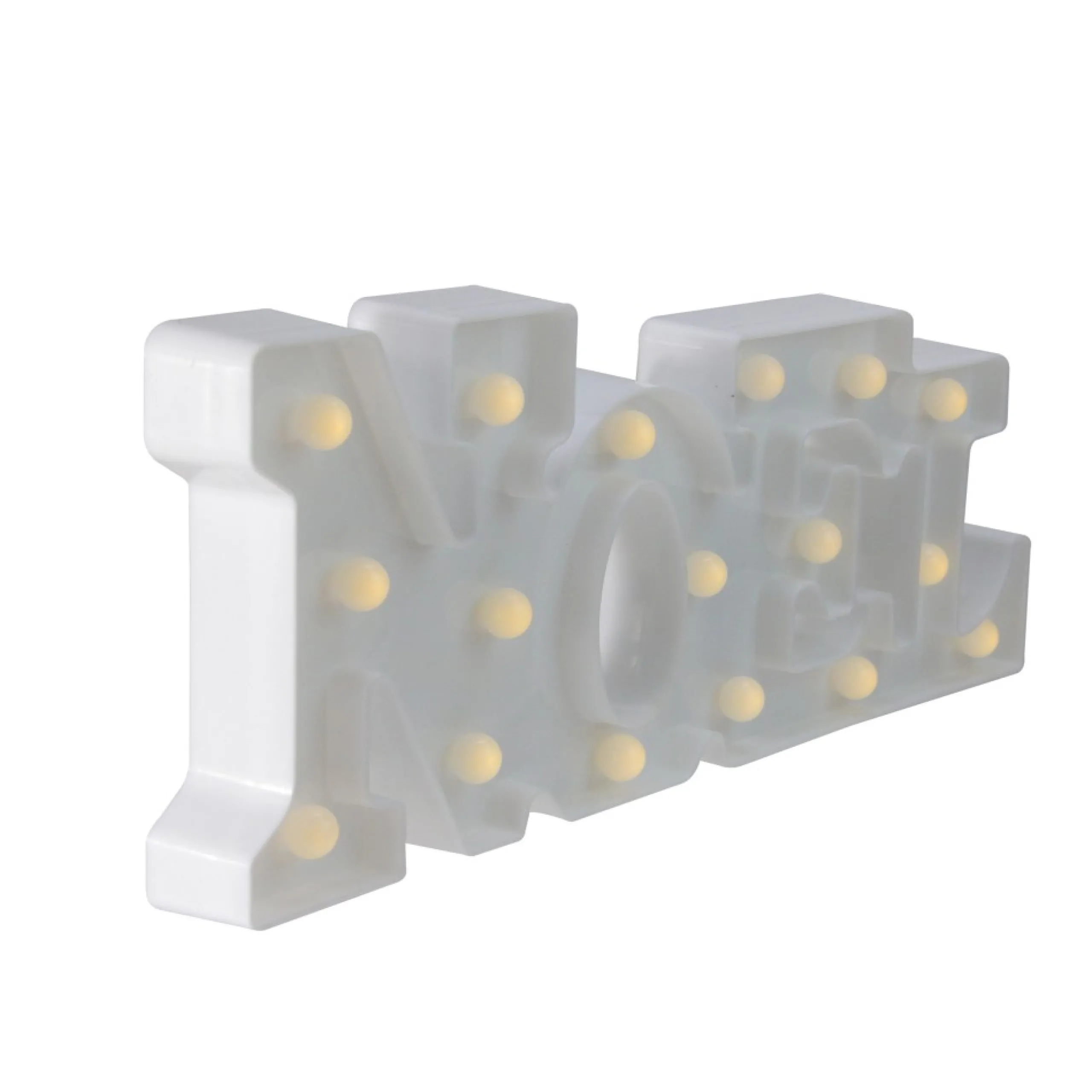 Wall & Door Decorations*Northlight 17" White 'Noel' Led Christmas Marquee Wall Sign