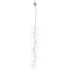 Vickerman 144 White Pre-Lit Led Mini Snow Branch Christmas Lights - 5 Ft Silver Wire