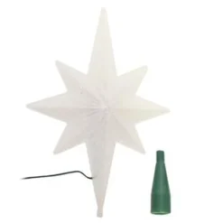Star Tree Toppers*Brite Star 14.5" Winter Frost B/O Multi-Color Led Bethlehem Star Christmas Tree Topper