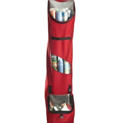 Santa’s Bags Ornament Storage>10" X 48" Apple Red Hanging Wrapping Paper Christmas Storage Bag
