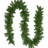 Pre-Lit Garland*Northlight 9' X 10" B/O Pre-Lit Artificial Whitmire Pine Christmas Garland - Clear Led Lights