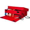 Santa’s Bags Ornament Storage>13.75" X 16.75" Candy Red Ribbon Christmas Storage Box