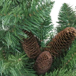 Unlit Garland*Northlight 9' X 14" Dakota Red Pine Artificial Christmas Garland - Unlit