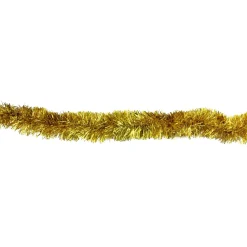 Unlit Garland*Northlight 50' X 2.5" Deep Gold Christmas Foil Tinsel Garland - Unlit