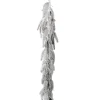 Frosted, Flocked, Iced Garland*Contemporary Home Living 4' X 9" Flocked Weeping Noble Fir Artificial Christmas Garland, Unlit