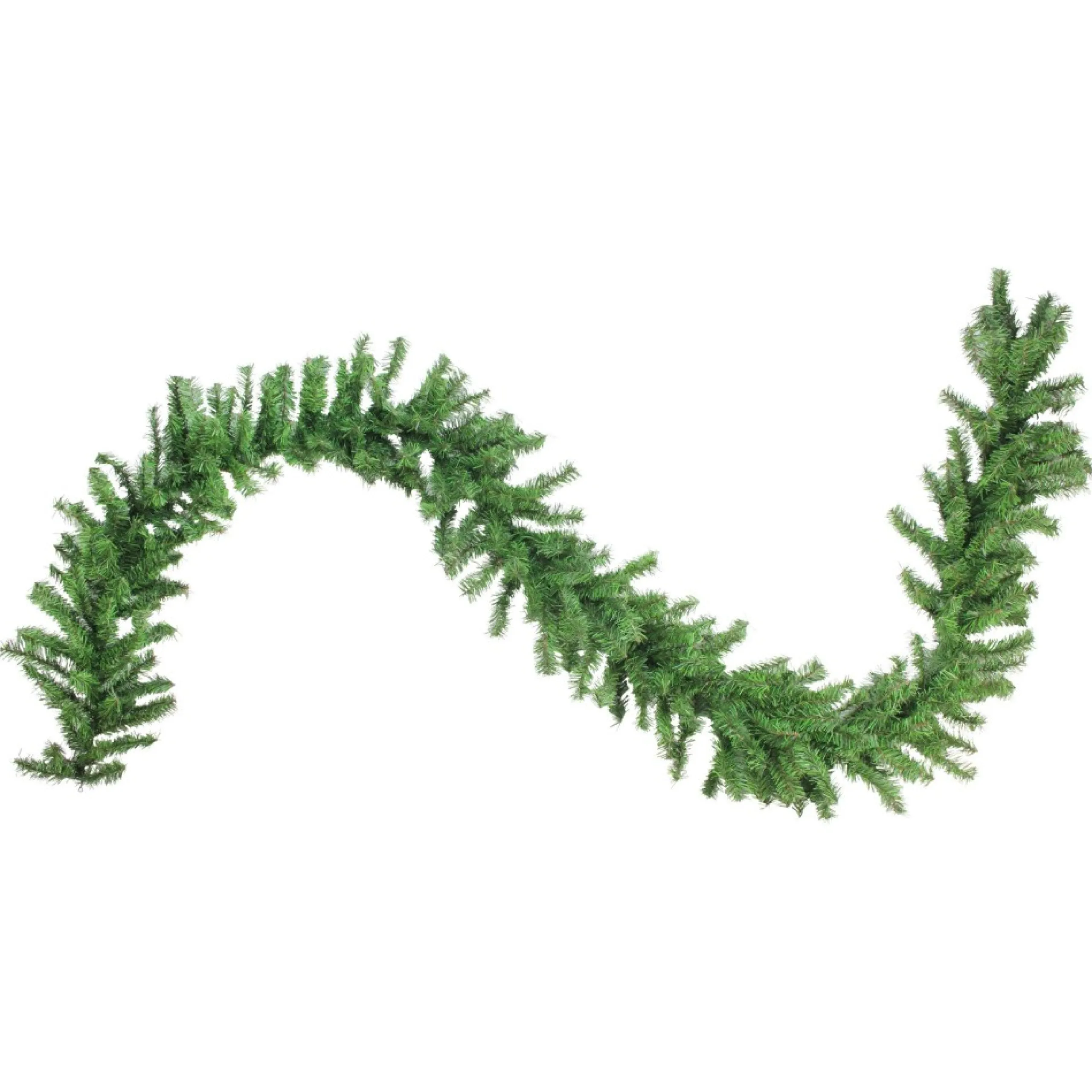 Traditional Pine Garland*Northlight 100' X 12" Green Canadian Pine Commercial Length Artificial Christmas Garland, Unlit