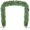 Commercial*Northlight 9' X 8' Green Pine Artificial Commercial Christmas Archway, Unlit