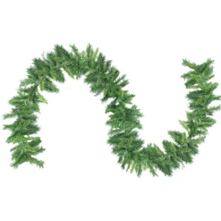 Unlit Garland*Northlight 9' X 10" Mixed Two-Tone Pine Artificial Christmas Garland, Unlit