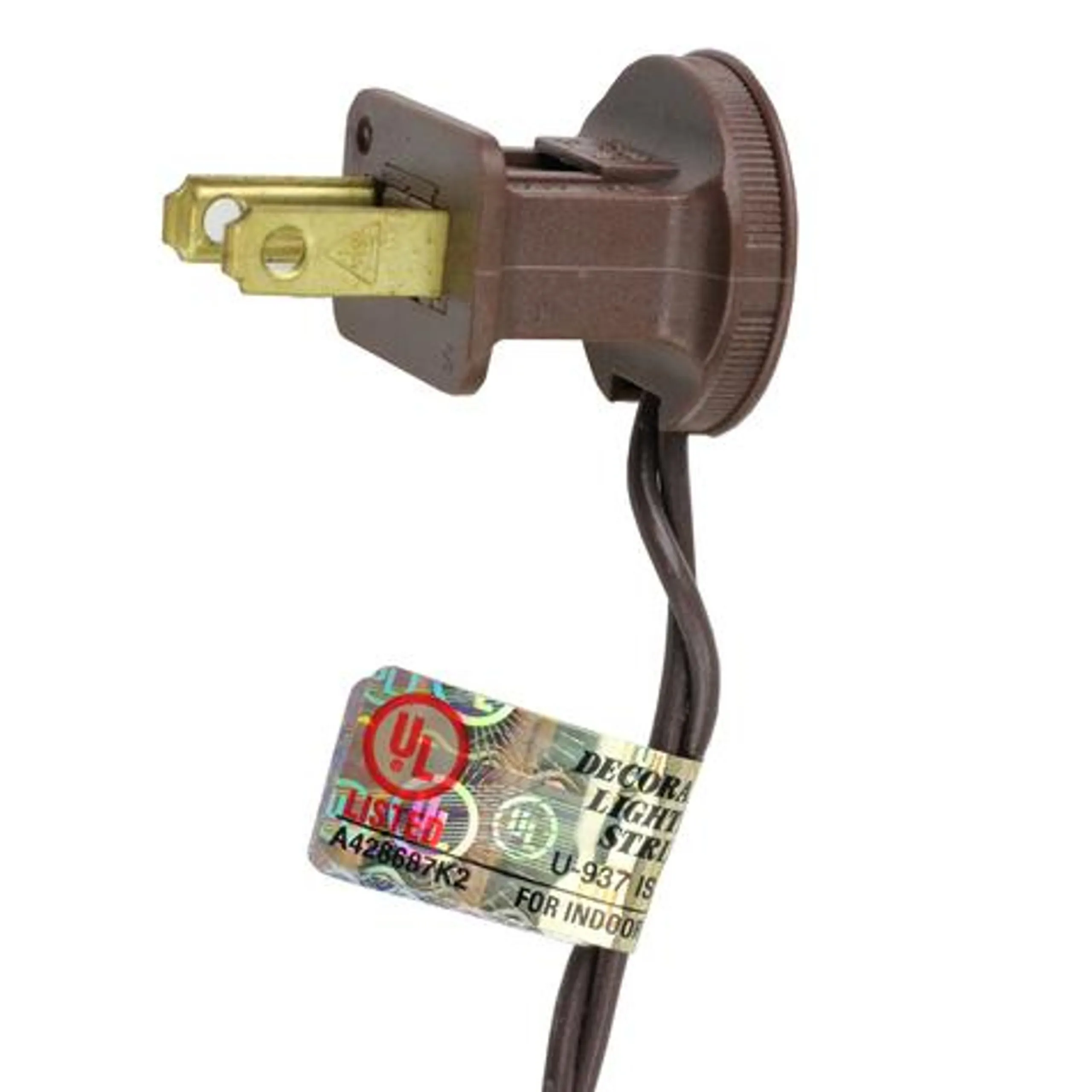 Sienna 2' X 8' Multi-Color Mini Christmas Net Style Tree Trunk Wrap Christmas Lights - Brown Wire