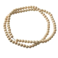 Beaded Garland*CC Home Furnishings 3.1' X 2" Pine Sphere Beads Artificial Garland - Unlit