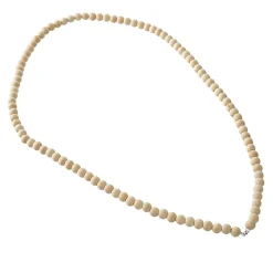 Beaded Garland*CC Home Furnishings 3.1' X 2" Pine Sphere Beads Artificial Garland - Unlit