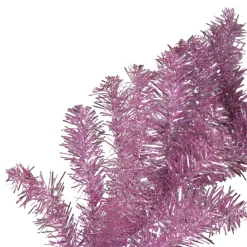 Unlit Garland*Northlight 9' X 12" Pink Artificial Christmas Garland, Unlit