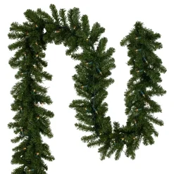 Pre-Lit Garland*Northlight 50' X 10