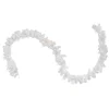 Pre-Lit Garland*Northlight 50' X 10" Pre-Lit Commercial Length Snow White Christmas Garland, Clear Lights