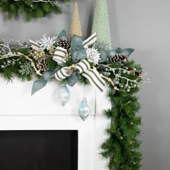 Pre-Lit Garland*Northlight 9' X 12