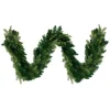 Pre-Lit Garland*Northlight 9' X 10" Pre-Lit Led Woodcrest Pine Artificial Christmas Garland - Clear Lights