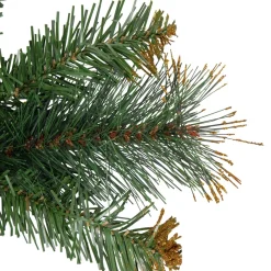 Pre-Lit Garland*Northlight 9' X 10" Pre-Lit Yorkville Pine Artificial Christmas Garland - Clear Lights