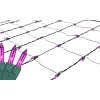Northlight 4' X 6' Purple Incandescent Mini Net Style Christmas Lights - Green Wire