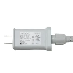 Brite Star 2' X 8' Purple Led Tree Trunk Wrap Christmas Net Lights - Purple Wire