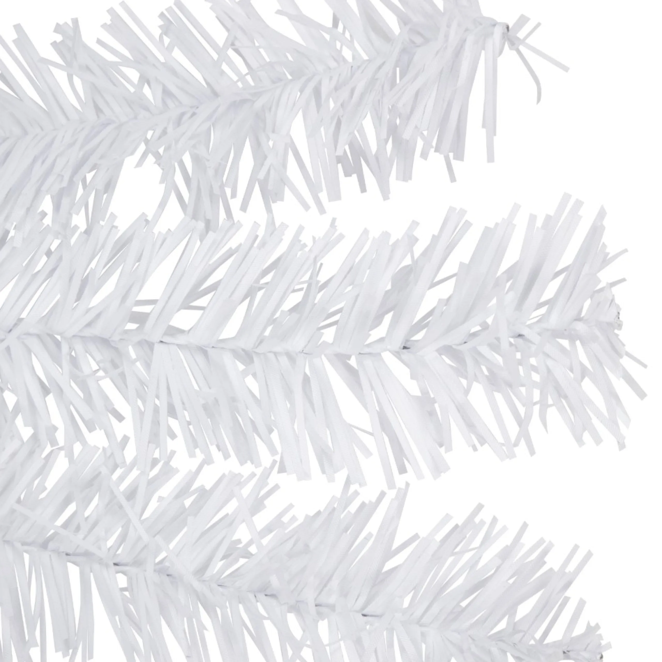 Unlit Garland*Northlight 9' X 14" White Canadian Pine Artificial Christmas Garland, Unlit