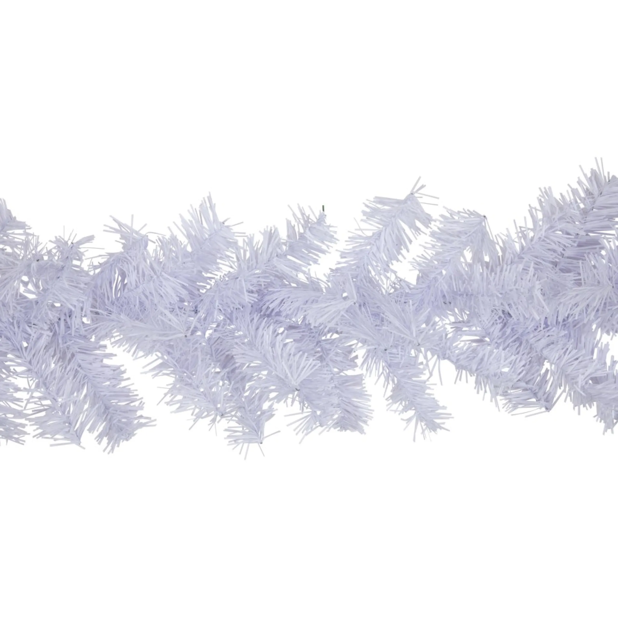 Unlit Garland*Northlight 9' X 8" White Canadian Pine Artificial Christmas Garland, Unlit