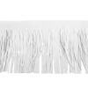Showdown Displays 15" X 10' White Christmas Fringe Party Streamer