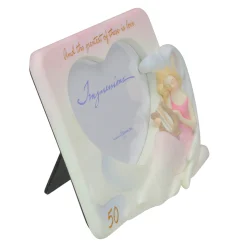 Roman 4" X 6" White 50Th Wedding Anniversary Photo Picture Frame