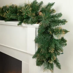 Traditional Pine Garland*Northlight 9' X 10 Yorkshire Pine Artificial Christmas Garland - Unlit