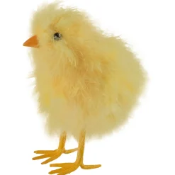 Northlight 5" Yellow Feather Easter Chick Figure