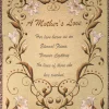 Manual Weavers A Mother's Love Inspirational Tapestry Throw Blanket 50" X 60"