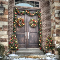 Garland Accessories*Northlight Adjustable Christmas Garland Hanger For Double Door Frames