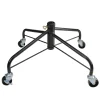 Artificial Tree Stands*Northlight Black Metal Rolling Christmas Tree Stand For 6.5'-7.5' Artificial Trees