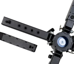 Artificial Tree Stands*Northlight Black Rolling Christmas Tree Stand For 7'-12' Artificial Trees