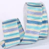 The Ribbon People Blue And Purple Fun Striped Wired Craft Ribbon 1.5" X 27 Yards