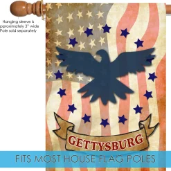 Toland Home Garden Blue And Red 