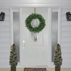Unlit Wreaths*Northlight Canadian Pine Artificial Christmas Wreath, 18-Inch, Unlit