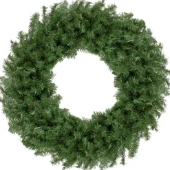 Unlit Wreaths*Northlight Canadian Pine Artificial Christmas Wreath, 24-Inch, Unlit