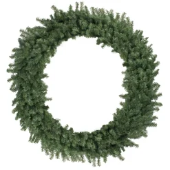 Unlit Wreaths*Northlight Canadian Pine Commercial Artificial Christmas Wreath, 72-Inch, Unlit
