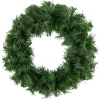 Unlit Wreaths*Northlight Canadian Pine Mini Artificial Christmas Wreath, 12-Inch, Unlit