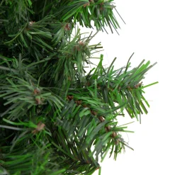 Unlit Wreaths*Northlight Canadian Pine Mini Artificial Christmas Wreath, 12-Inch, Unlit