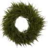 Traditional Pine Wreaths*Nearly Natural Cedar Artificial Christmas Wreath, 24-Inch, Unlit