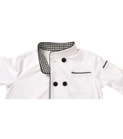 The Costume Center Children's Chef Jacket With Hat Halloween Costume – Size Large