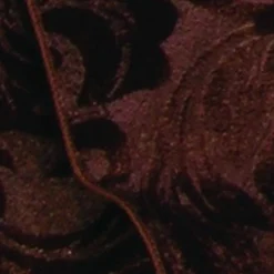 The Ribbon People Chocolate Brown Floral Wired Craft Ribbon 4" X 20 Yards