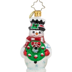 Christopher Radko Collectible> Darling Christmas Decorator Glass Christmas Ornament 1021062