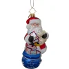 Christopher Radko Santa Claus> Notes For Nick Glass Christmas Ornament 1020870